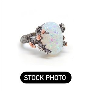 White ginger Lynn ring